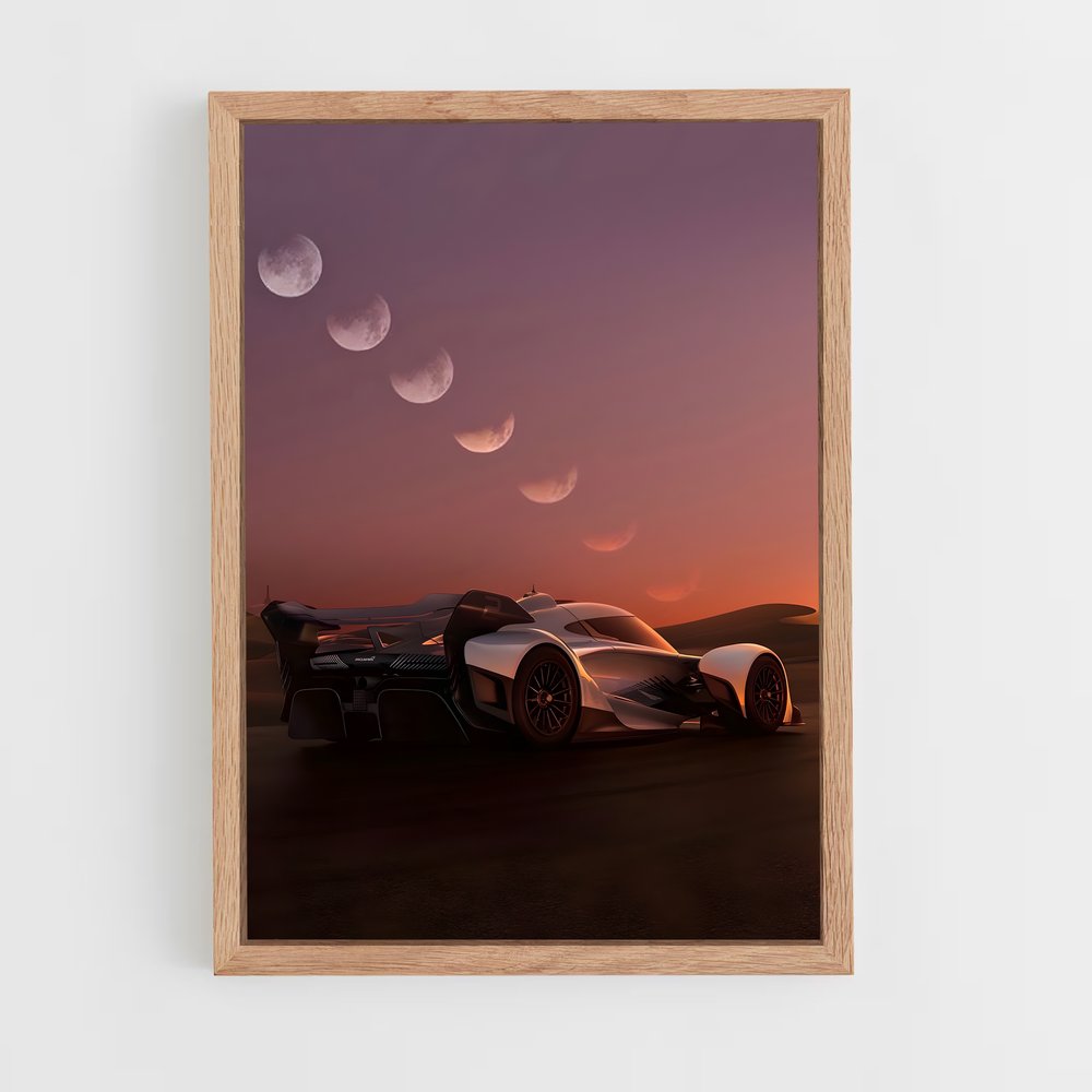 Poster superbe Solus GT – affiche Mclaren (vue 4)